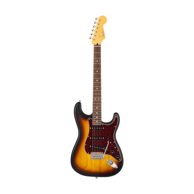 [PREORDER] Fender MIJ Limited Stratocaster Electric Guitar, RW FB, Raw Ash 3-Color Sunburst