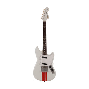 [PREORDER] Fender Japan Traditional 60s Mustang Electric Guitar, RW FB, Olympic White / Red