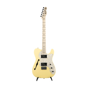 [PREORDER] Fender FSR Collection Traditional 70s Telecaster Thinline Electric Guitar, Maple FB, Vintage White