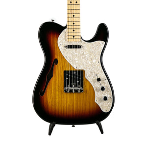 [PREORDER] Fender FSR Collection Traditional 60s Telecaster Thinline Electric Guitar, Maple FB, 3-Tone Sunburst