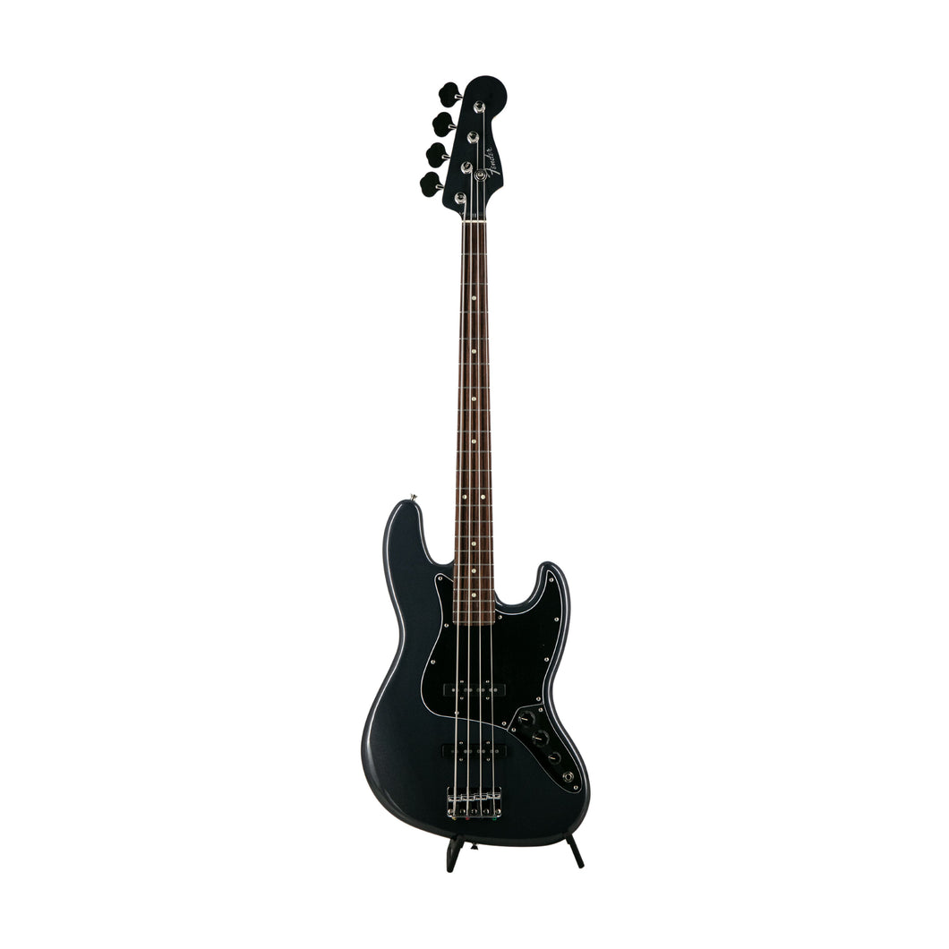 [PREORDER] Fender FSR Collection Hybrid II Jazz Bass Guitar, RW FB, Charcoal Frost Metallic