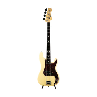 [PREORDER] Fender FSR Collection Traditional 60s Precision Bass Guitar, RW FB, Olympic White