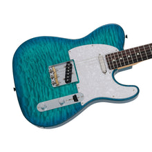 [PREORDER] Fender Japan Hybrid II Telecaster Electric Guitar w/Quilt Maple Top, RW FB, Aquamarine