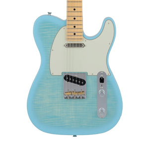 [PREORDER] 	Fender Japan Hybrid II Telecaster Electric Guitar, Maple FB, Celeste Blue