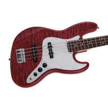 [PREORDER] Fender Japan Hybrid II Jazz Bass Guitar w/Quilt Maple Top, RW FB, Red Beryl