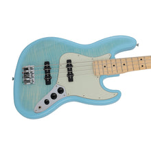 [PREORDER] Fender Japan Hybrid II Jazz Bass Guitar, Maple FB, Flame California Blue