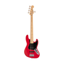 [PREORDER] Fender Japan Hybrid II Jazz Bass V Guitar, Maple FB, Modena Red