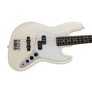 [PREORDER] Fender Japan Hybrid II Jazz Bass PJ Guitar, RW FB, Olympic Pearl