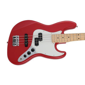 [PREORDER] Fender Japan Hybrid II Jazz Bass PJ Guitar, Maple FB, Modena Red