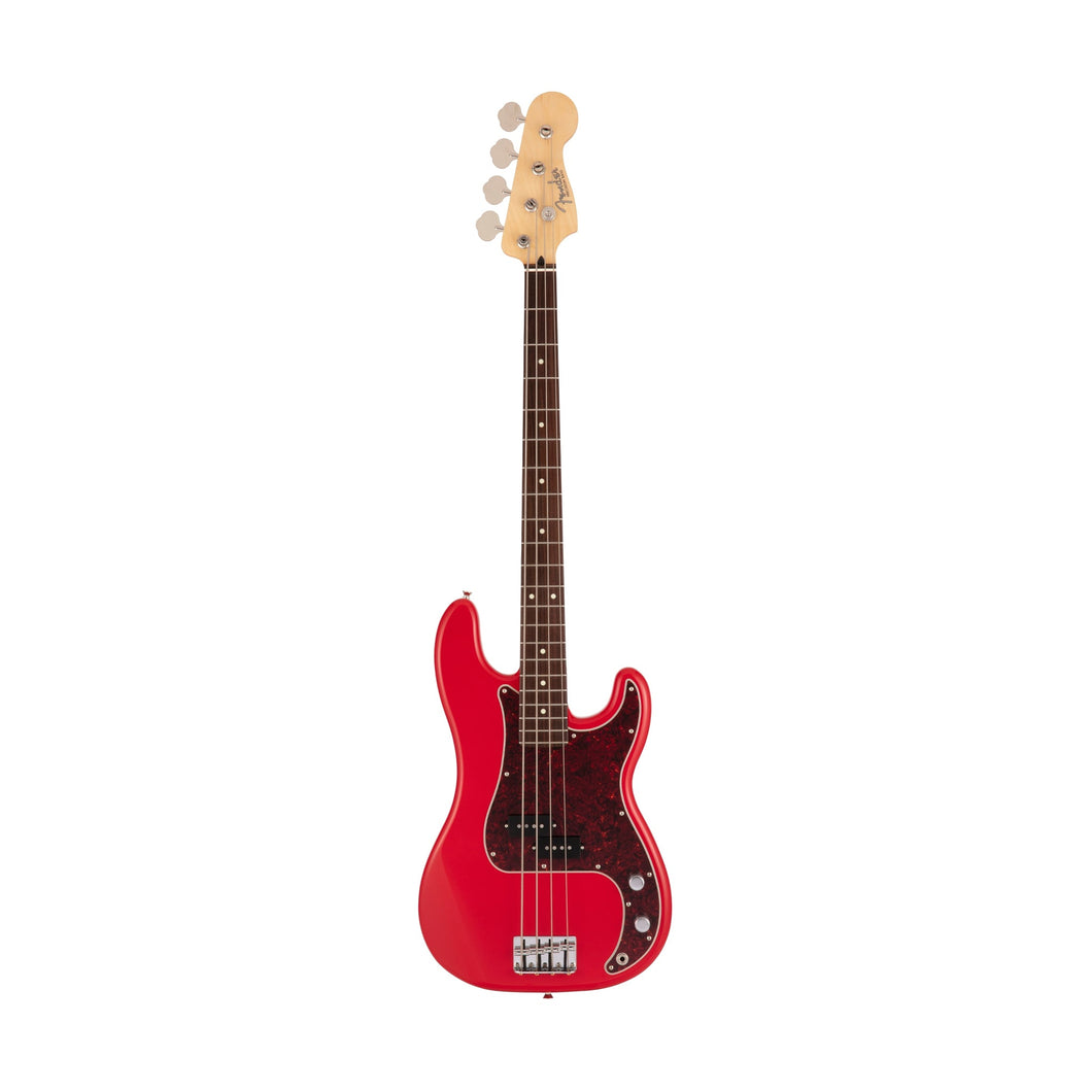 [PREORDER] Fender Japan Hybrid II Precision Bass Guitar, RW FB, Modena Red