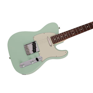 [PREORDER] Fender Japan Junior Collection Telecaster Electric Guitar, RW FB, Satin Surf Green