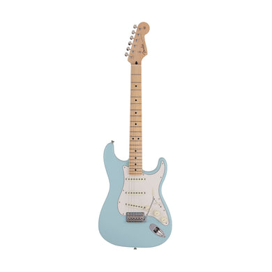 [PREORDER] Fender Japan Junior Collection Stratocaster Electric Guitar, Maple FB, Satin Daphne Blue