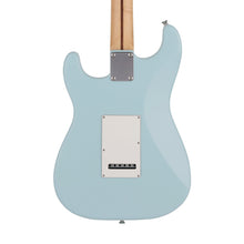 [PREORDER] Fender Japan Junior Collection Stratocaster Electric Guitar, Maple FB, Satin Daphne Blue