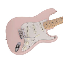 [PREORDER] Fender Japan Junior Collection Stratocaster Electric Guitar, Maple FB, Satin Shell Pink