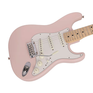 [PREORDER] Fender Japan Junior Collection Stratocaster Electric Guitar, Maple FB, Satin Shell Pink