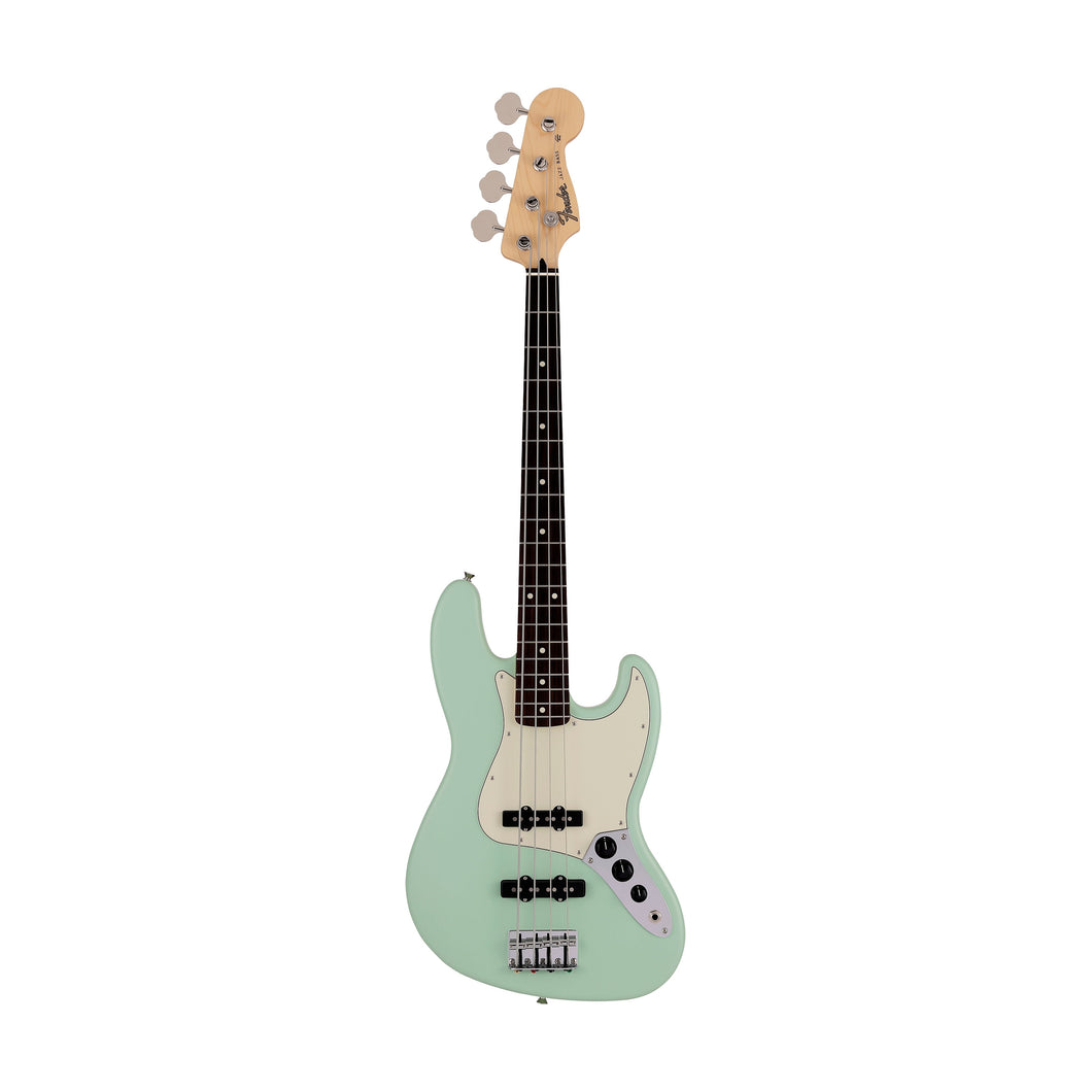 [PREORDER] Fender Japan Junior Collection Jazz Bass Guitar, RW FB, Satin Surf Green