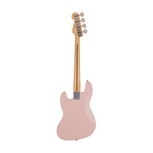 [PREORDER] Fender Japan Junior Collection Jazz Bass Guitar, Maple FB, Satin Shell Pink