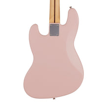 [PREORDER] Fender Japan Junior Collection Jazz Bass Guitar, Maple FB, Satin Shell Pink