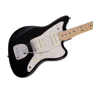 [PREORDER] Fender Japan Junior Collection Jazzmaster Electric Guitar, Maple FB, Black