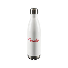 Fender 26oz Stainless Steel Water Bottle, White