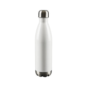 Fender 26oz Stainless Steel Water Bottle, White