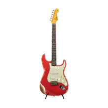 [PREORDER] Fender Custom Shop Limited 1963 Stratocaster Heavy Relic Electric Guitar, RW FB, Aged Fiesta Red
