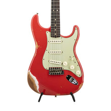 [PREORDER] Fender Custom Shop Limited 1963 Stratocaster Heavy Relic Electric Guitar, RW FB, Aged Fiesta Red