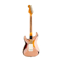 [PREORDER] Fender Custom Shop 1961 Stratocaster Super Heavy Relic Guitar, Dirty Shell Pink/3-Tone Sunburst