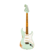 [PREORDER] Fender Custom Shop 1969 Stratocaster Heavy Relic Electric Guitar w/Matching Headcap, Aged Surf Green