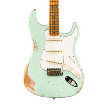 [PREORDER] Fender Custom Shop 1969 Stratocaster Heavy Relic Electric Guitar w/Matching Headcap, Aged Surf Green