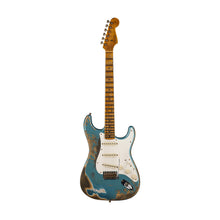 [PREORDER] Fender Custom Shop Ltd Ed Red Hot Super Heavy Relic Stratocaster, Super Faded Aged Lake Placid Blue
