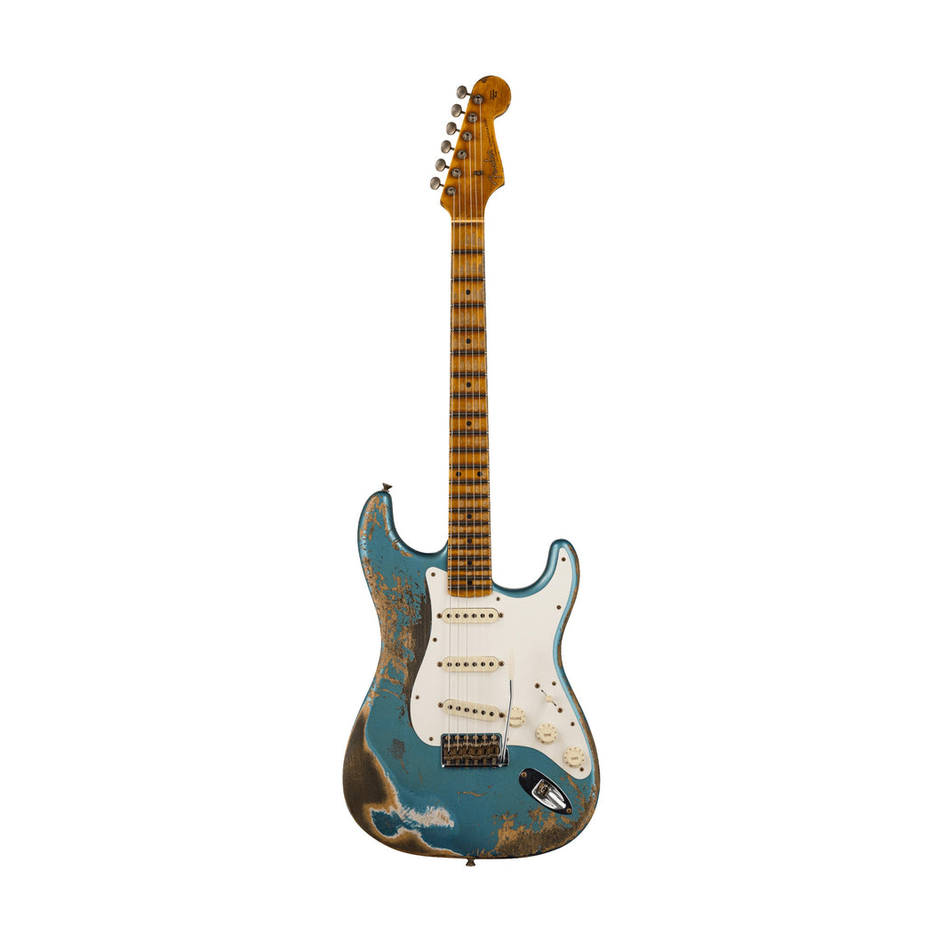 [PREORDER] Fender Custom Shop Ltd Ed Red Hot Super Heavy Relic Stratocaster, Super Faded Aged Lake Placid Blue