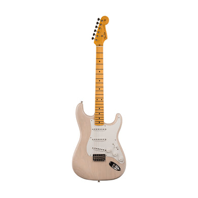[PREORDER] Fender Custom Shop Vintage Custom 1955 Hardtail Stratocaster Electric Guitar, Aged White Blonde