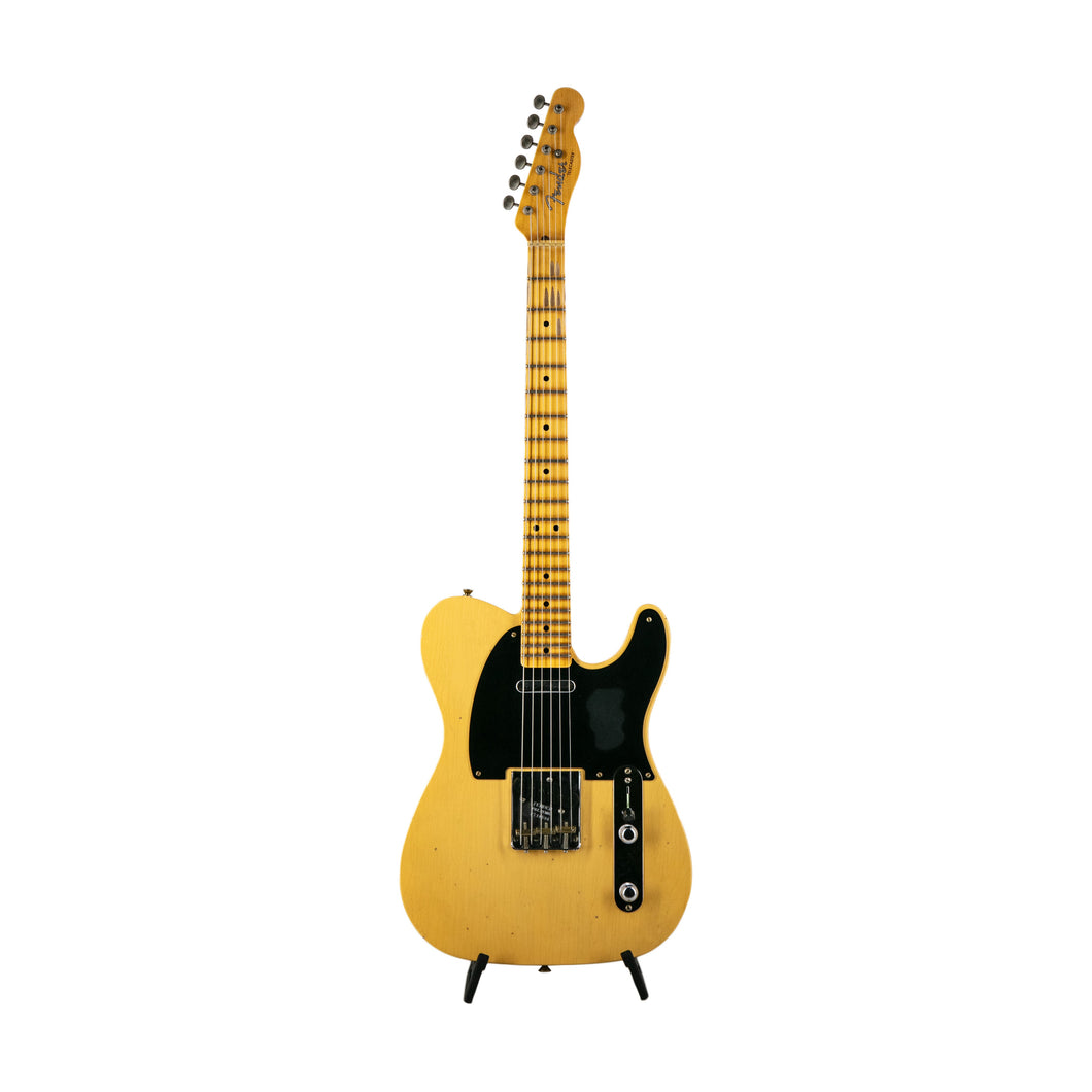 [PREORDER] Fender Custom Shop 52 Telecaster Journeyman Relic Electric Guitar, Aged Nocaster Blonde