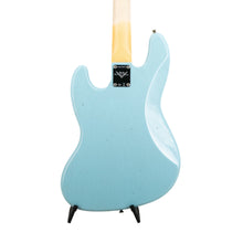 [PREORDER] Fender Custom Shop Limited Edition 1966 Jazz Bass Journeyman Guitar, Aged Daphne Blue