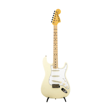 [PREORDER] Fender Custom Shop 1969 Stratocaster Journeyman Relic Electric Guitar, Maple FB, Aged Vintage White