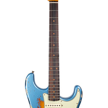 [PREORDER] Fender Custom Shop 1961 Stratocaster Super Heavy Relic, Aged Lake Placid Blue over 3-Tone Sunburst