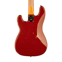 [PREORDER] Fender Custom Shop Ltd Ed P Jazz Bass Relic Guitar, 1-Piece Quartersawn Maple FB, Aged Cimarron Red