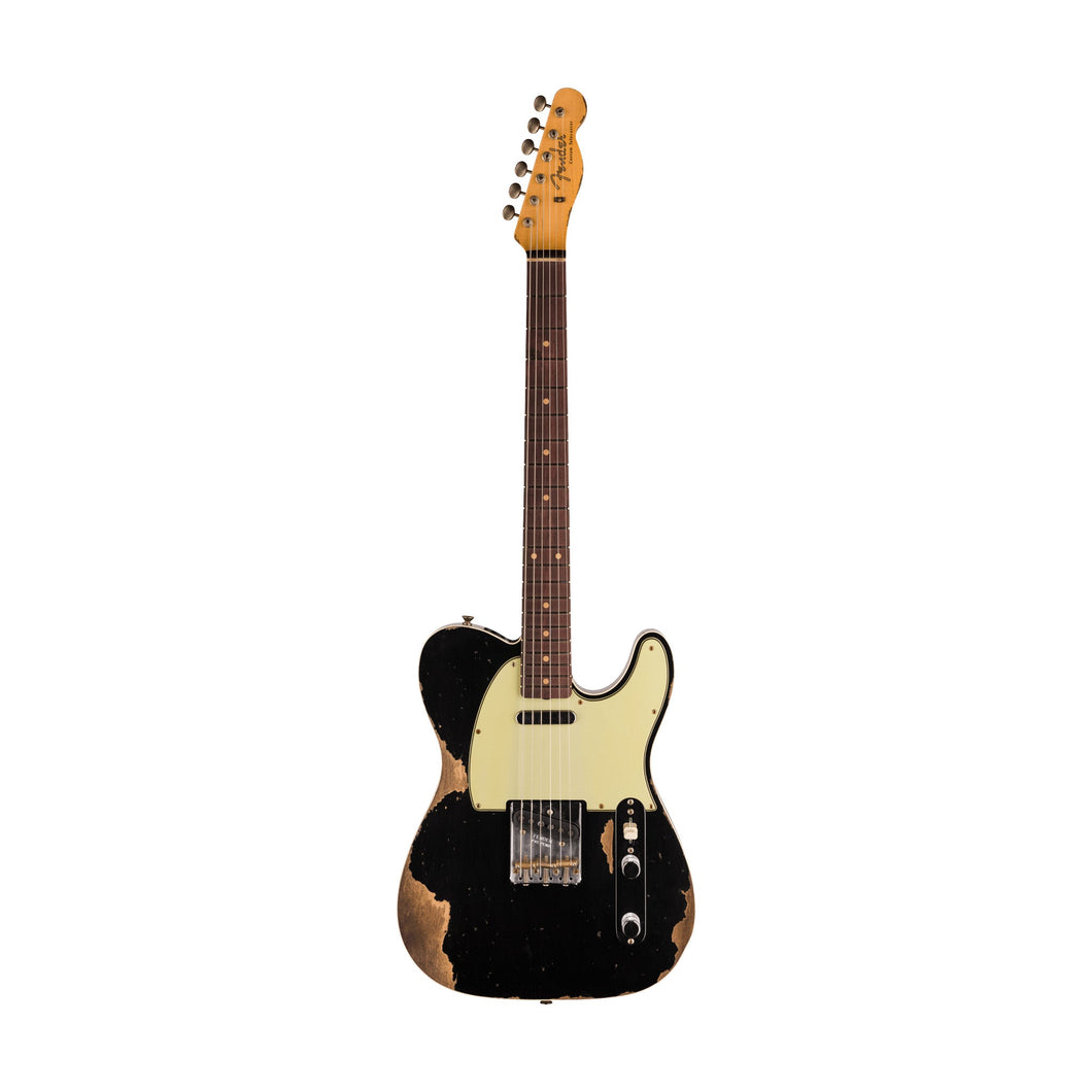[PREORDER] Fender Custom Shop 1960 Telecaster Relic Guitar, RW FB, Aged Black