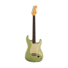 [PREORDER] Fender Custom Shop 1959 Stratocaster Journeyman Relic Guitar, RW FB, Faded Aged Sage Green Metallic