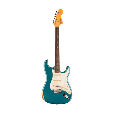 [PREORDER] Fender Custom Shop 1967 Stratocaster Relic Guitar w/Closet Classic Hardware, Aged Ocean Turquoise