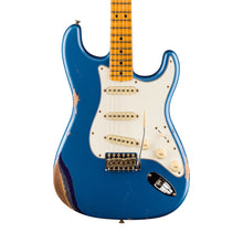 [PREORDER] Fender Custom Shop Fat 1964 Stratocaster Relic, Flame Maple FB, Aged Lake Placid Blue/Purple Sparkle