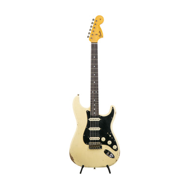 [PREORDER] Fender Custom Shop Limited Edition 1967 HSS Stratocaster Relic Guitar, Aged Vintage White