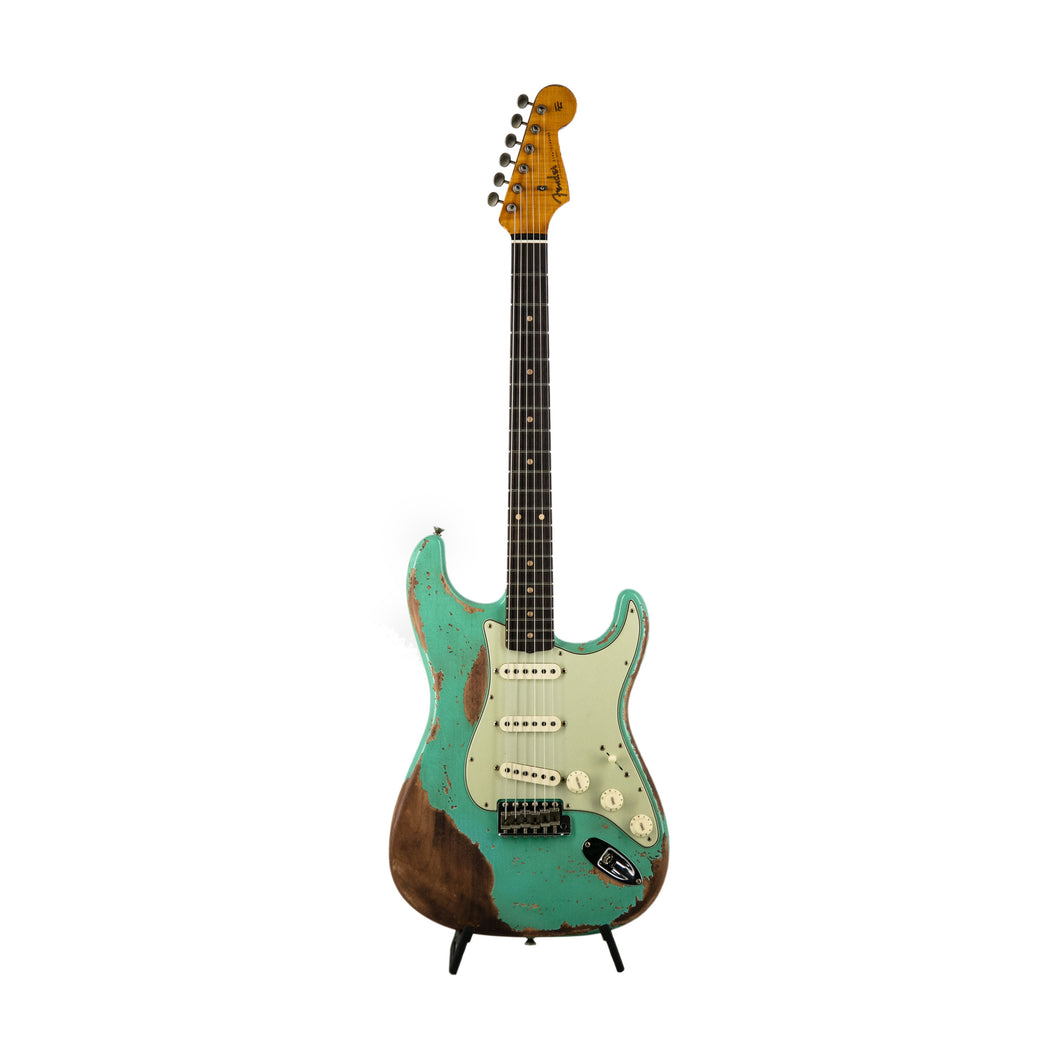 [PREORDER] Fender Custom Shop Ltd Ed 1960 Dual-Mag II Stratocaster Super Heavy Relic, Aged Surf Green