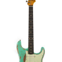 [PREORDER] Fender Custom Shop Ltd Ed 1960 Dual-Mag II Stratocaster Super Heavy Relic, Aged Surf Green