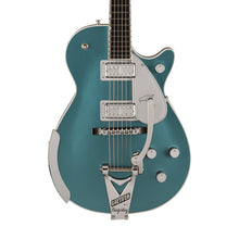 [PREORDER] Gretsch G6134T-140 PRO 140th Penguin Solidbody Guitar w/Bigsby, 2-Tone Stone/Pure Platinum