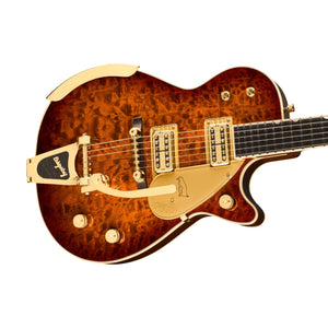 [PREORDER] Gretsch G6134TGQM-59 Limited Edition Quilt Classic Penguin w/Bigsby Electric Guitar, Forge Glow