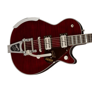 [PREORDER] Gretsch G6134TFM-NH Nigel Hendroff Signature Penguin Electric Guitar, Dark Cherry Metallic Flame