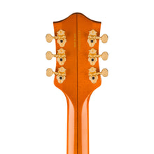 [PREORDER] Gretsch G6120TGQM-56 Quilt Classic Chet Atkins Electric Guitar wBigsby, Roundup Orange Stain Lacquer