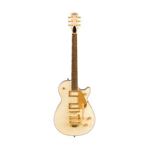 [PREORDER] Gretsch Electromatic Pristine LTD Jet Electric Guitar w/Bigsby, Laurel FB, White Gold
